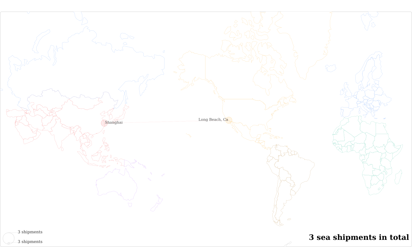 Lingxu 2639 Alder's Imports Per Country Map