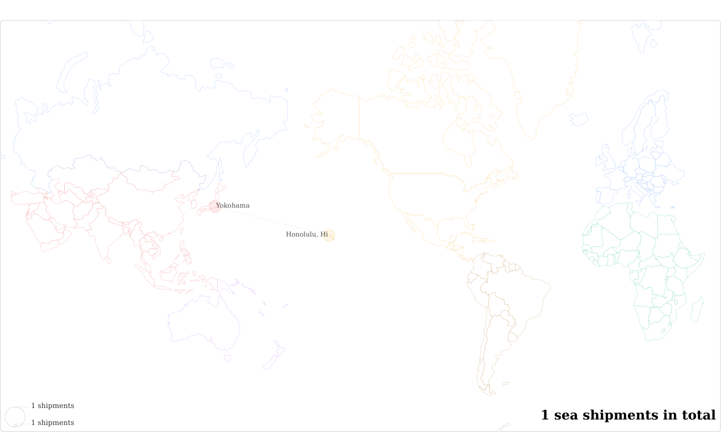 Rawlin Sasamur's Imports Per Country Map